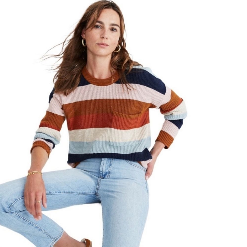 Madewell Thompson Pocket Pullover Sweater